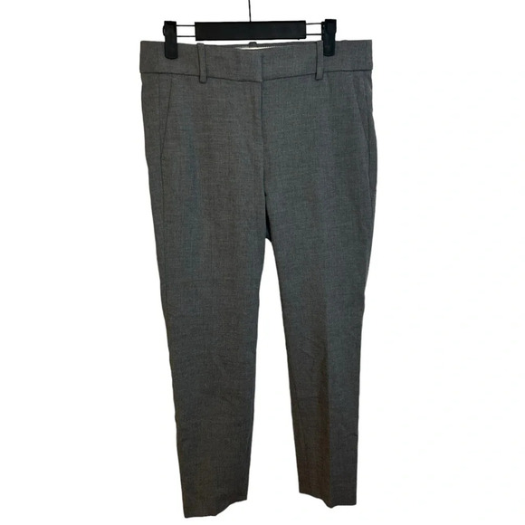 J.Crew Cameron Gray Slim Cropped Trousers - Picture 2 of 6